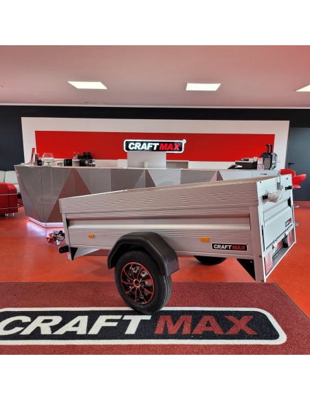 CRAFTMAX-CLEVER-Kastenanhaenger-750Kg-ungebremst-35er-ALU-Bordwaende-Heckklappe-Frontklappe-ALU-210x110x50cm-9