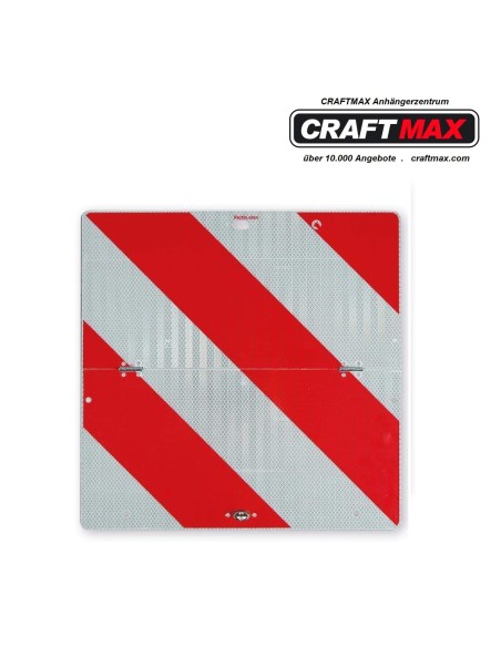 CRAFTMAX-Nachtparkwarntafel-Stahlblech-reflektierend-horizontal-klappbar-423-x-423mm-rechtsweisend-1