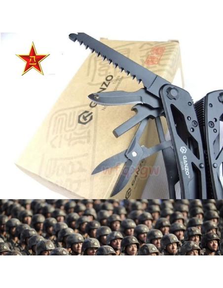 VBA-Chinesische-Volksbefreiungsarmee-Ganzou-Multitool-Edelstahl-rostfrei-20-Funktionen-Schere-Saege-6