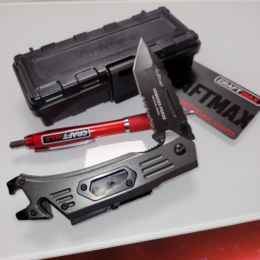 CRAFTMAX-river-6-in-1-Klappmesser-mit-Saege-Gurtschneider-Zertruemmerer-Gefahrenabwehr-Armee-Qualitaet-2