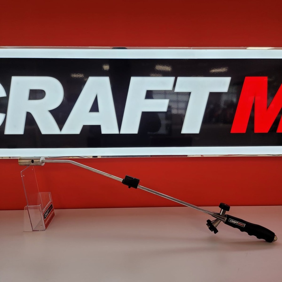 CRAFTMAX-Edelstahl-Unkrautbrenner-sichere-Piezo-Zuendung-zur-Wildkrautbekaempfung-Unkrautentfernen-Unkrautvernichter-2