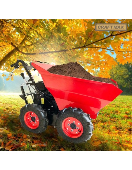 CRAFTMAX-POWER-300-Minidumper-4-Rad-Allradantrieb-65PS-Benzin-9