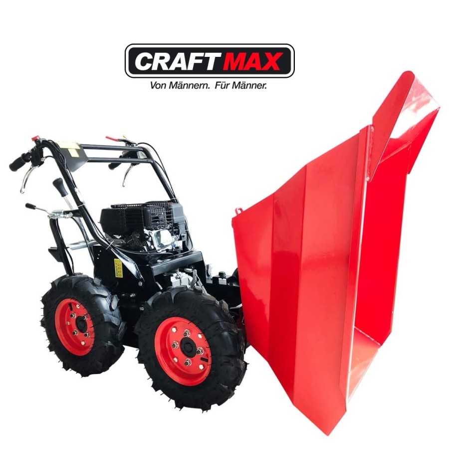 CRAFTMAX-POWER-300-Minidumper-4-Rad-Allradantrieb-65PS-Benzin-7