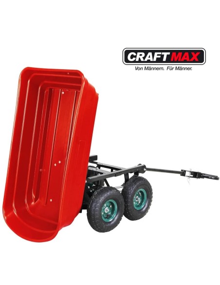 CRAFTMAX-bolly-Handwagen-Luftreifen-Deichsel-Lenkachse-Kippfunktion-110x95x51cm-300Kg-rot-1
