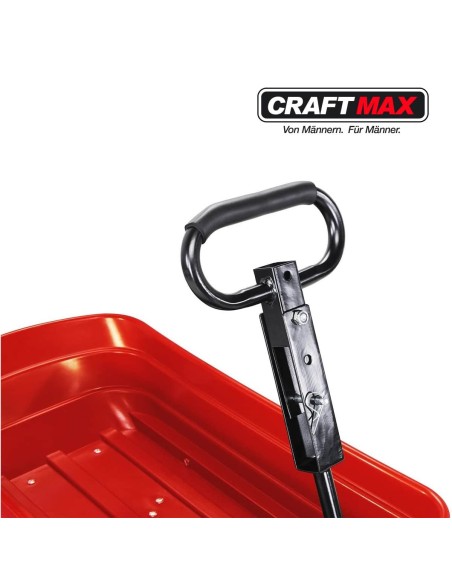 CRAFTMAX-bolly-Handwagen-Luftreifen-Deichsel-Lenkachse-Kippfunktion-110x95x51cm-300Kg-rot-3