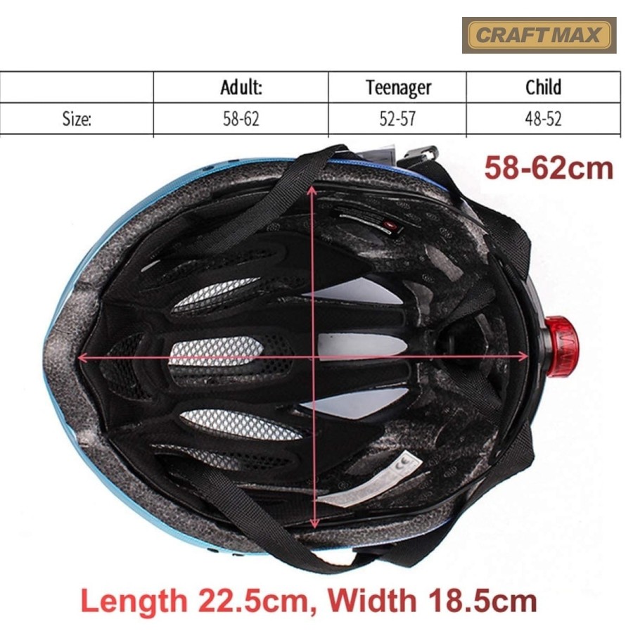 CRAFTMAX-pink-MTB-Fahrradhelm-atmungsaktiv-Belueftungskanaele-abnehmbares-Visier-LED-Ruecklicht-4