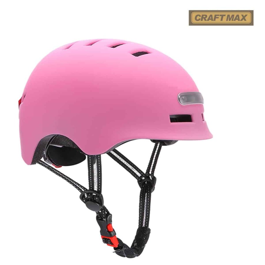 CRAFTMAX-babe-MTB-Fahrradhelm-atmungsaktiv-Belueftungskanaele-LED-Ruecklicht
