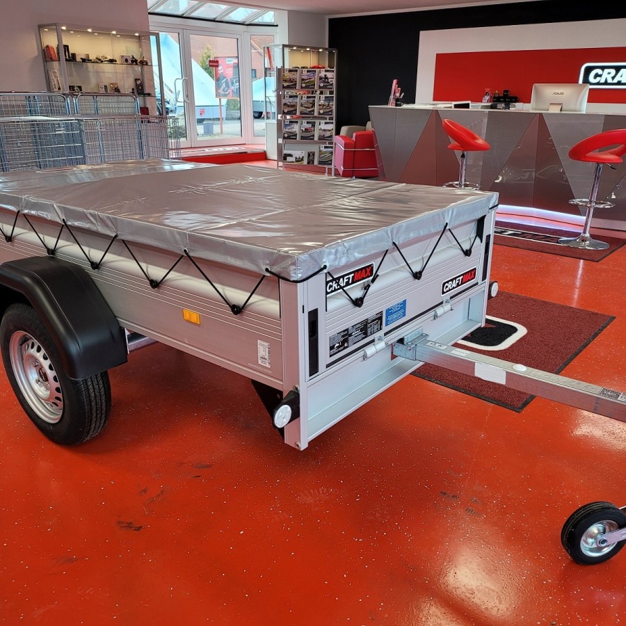 CRAFTMAX-CLEVER-Kastenanhaenger-750-Kg-ungebremst-mit-35er-ALU-Bordwaende-Heckklappe-Frontklappe-2100x1100-mm-1