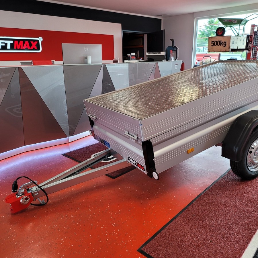 CRAFTMAX-SMART-Kastenanhaenger-ALU-Bordwand-Deckel-750Kg-ungebremst-210x110x45cm-4