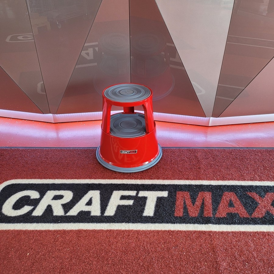 CRAFTMAX-Rollhocker-Metall-Gummi-Trittflaeche-bis-150kg-2