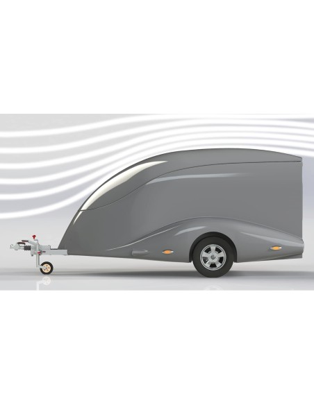 CRAFTMAX®-eXcali-BUR750-LuxusMotorradtransporter-Alu-Vollpoly-V-Deichsel-45