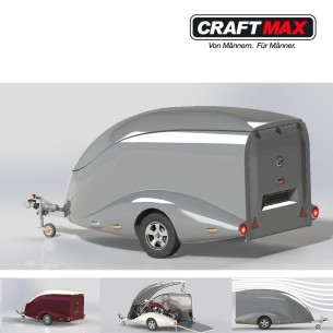 CRAFTMAX®-eXcali-BUR1500-Luxus-Motorradtransporter-geschlossen 2