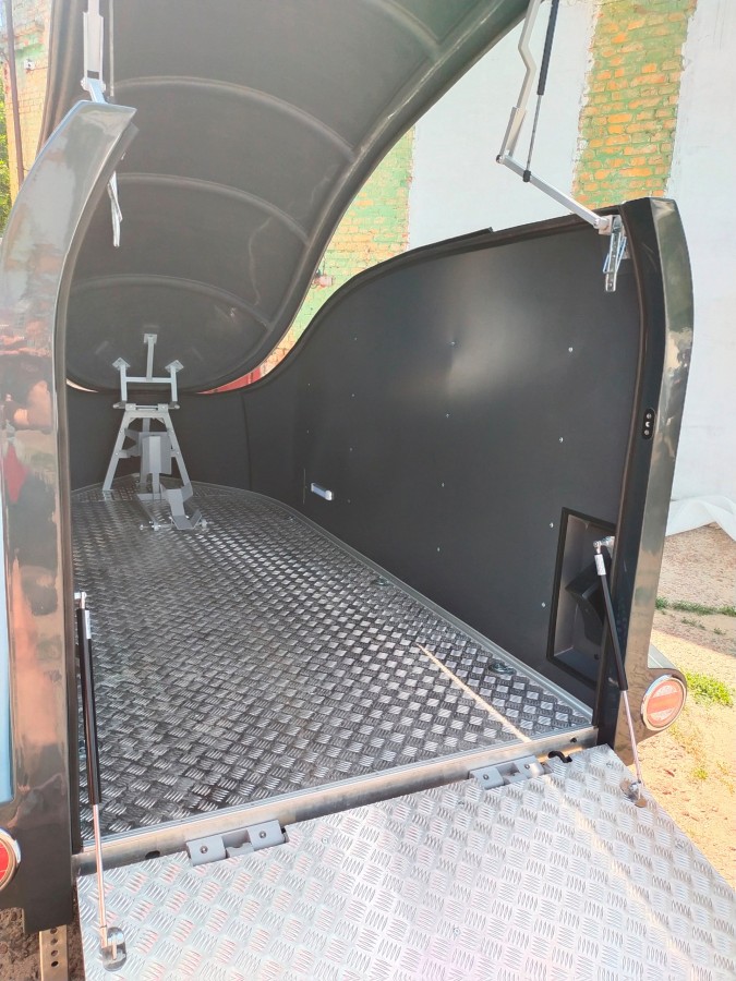CRAFTMAX®-eXcali-BUR750-Luxus-Motorradtransporter-Alu-Vollpoly-V-Deichsel-29