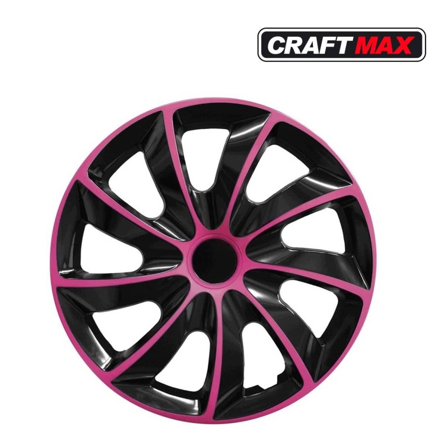 CRAFTMAX-hurrycan-13-Zoll-Radzierblende-schwarz-pink
