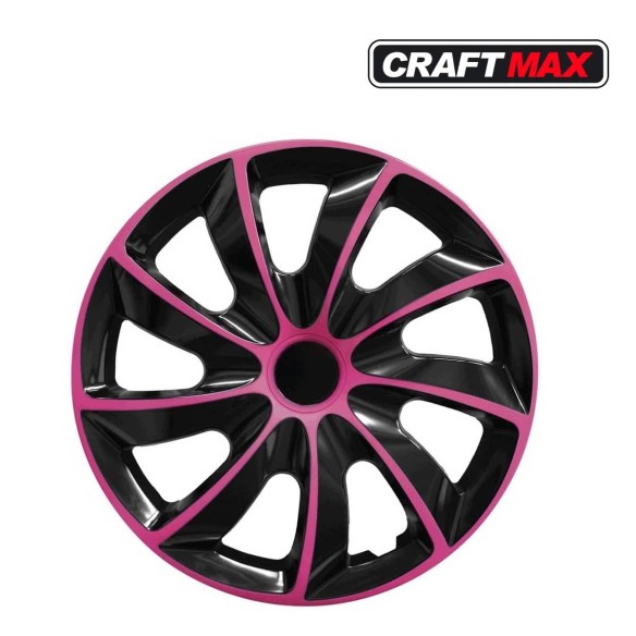 CRAFTMAX-hurrycan-13-Zoll-Radzierblende-schwarz-pink