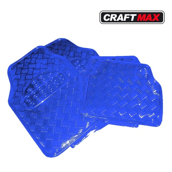 CRAFTMAX-Auto-Universal-Gummi-Fussmatten-in-ALU-Riffelblechoptik-blau-3