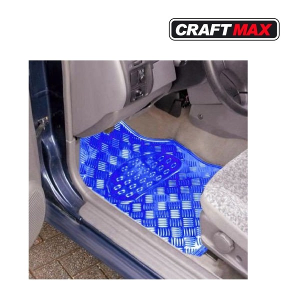 CRAFTMAX-Auto-Universal-Gummi-Fussmatten-in-ALU-Riffelblechoptik-blau-2