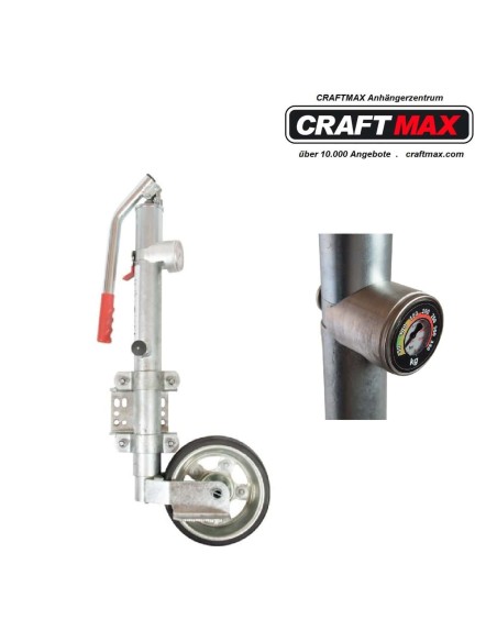 CRAFTMAX-Hydraulik-Stuetzrad-Stuetzlastanzeige-Waage