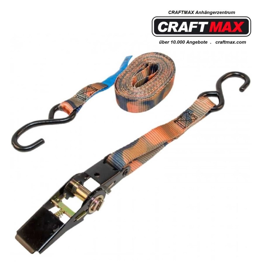 CRAFTMAX-Camouflage-Armee-Bundeswehr-Ladungssicherungs-Zurrgurt-5m-x-25cm-2-tlg.-S-Haken-L-5000-mm-U-800-daN-1
