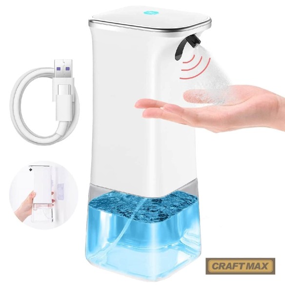 CRAFTMAX-Automatic-Desinfektion-Hygienespender-Akku-aufladbar-1