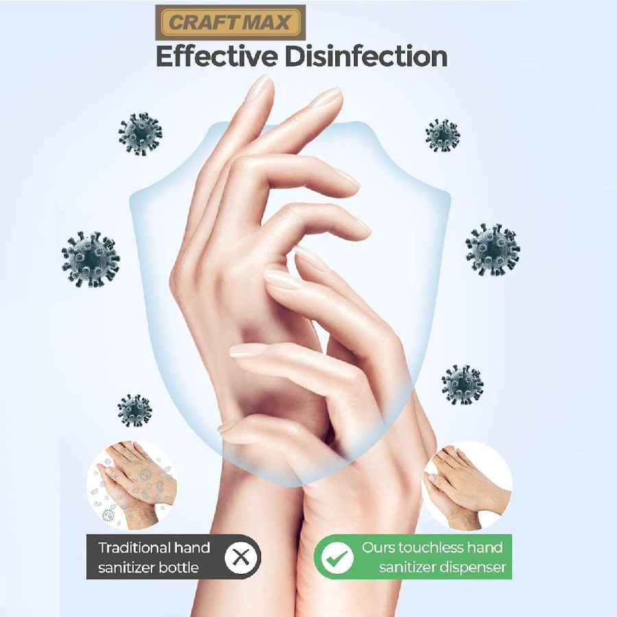 CRAFTMAX-Automatic-Desinfektion-Hygienespender-Akku-aufladbar-3