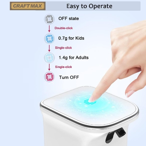 CRAFTMAX-Automatic-Desinfektion-Hygienespender-Akku-aufladbar-5