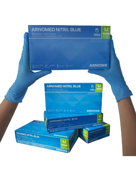 ARNOMED-Nitril-Einweghadschuhe-blau-M