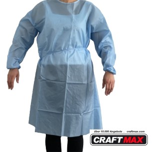 CRAFTMAX-Einweg-Isolations-Kittel-Infektionsschutz