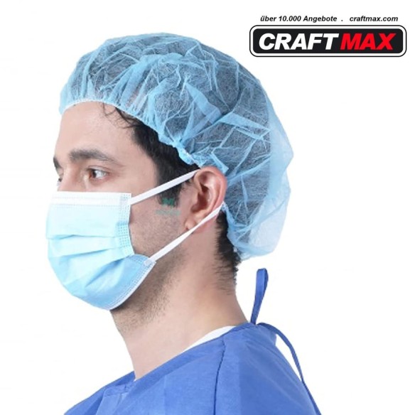 CRAFTMAX-Einweg-Labor-Kappe-Infektionsschutz
