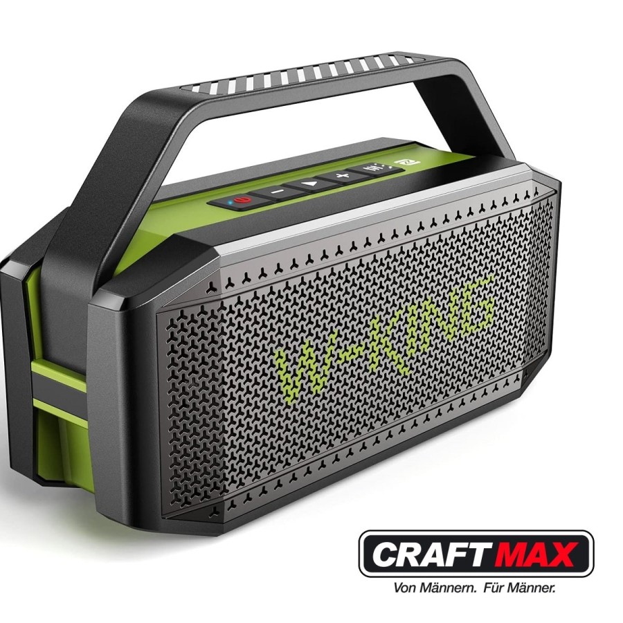 SoundKing®-Wireless-Link-Bluetooth-60-Watt-Lautsprecher-Bass-Musikbox-1