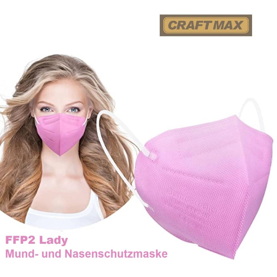 CRAFTMAX-FFP2-Frauen-Maske-rosa
