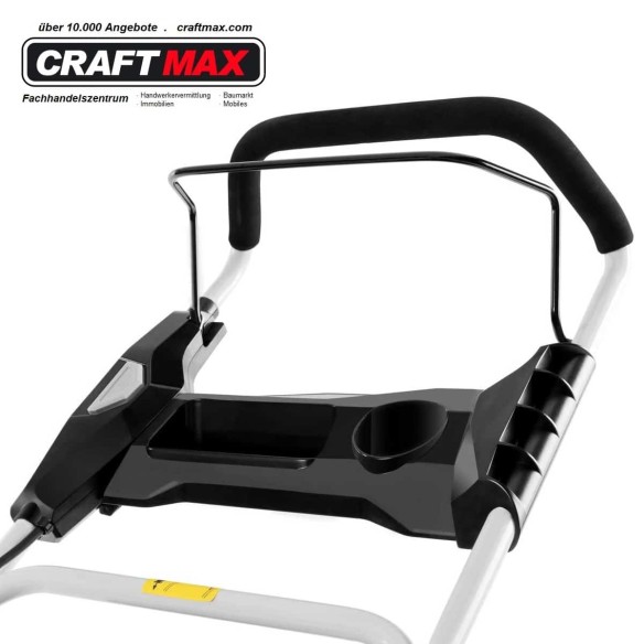CRAFTMAX®-65Volt-POWER-Lithium-4Amp.-kabelloser-Batterie-Profi-Rasenmaeher-56cm-Schnittweite