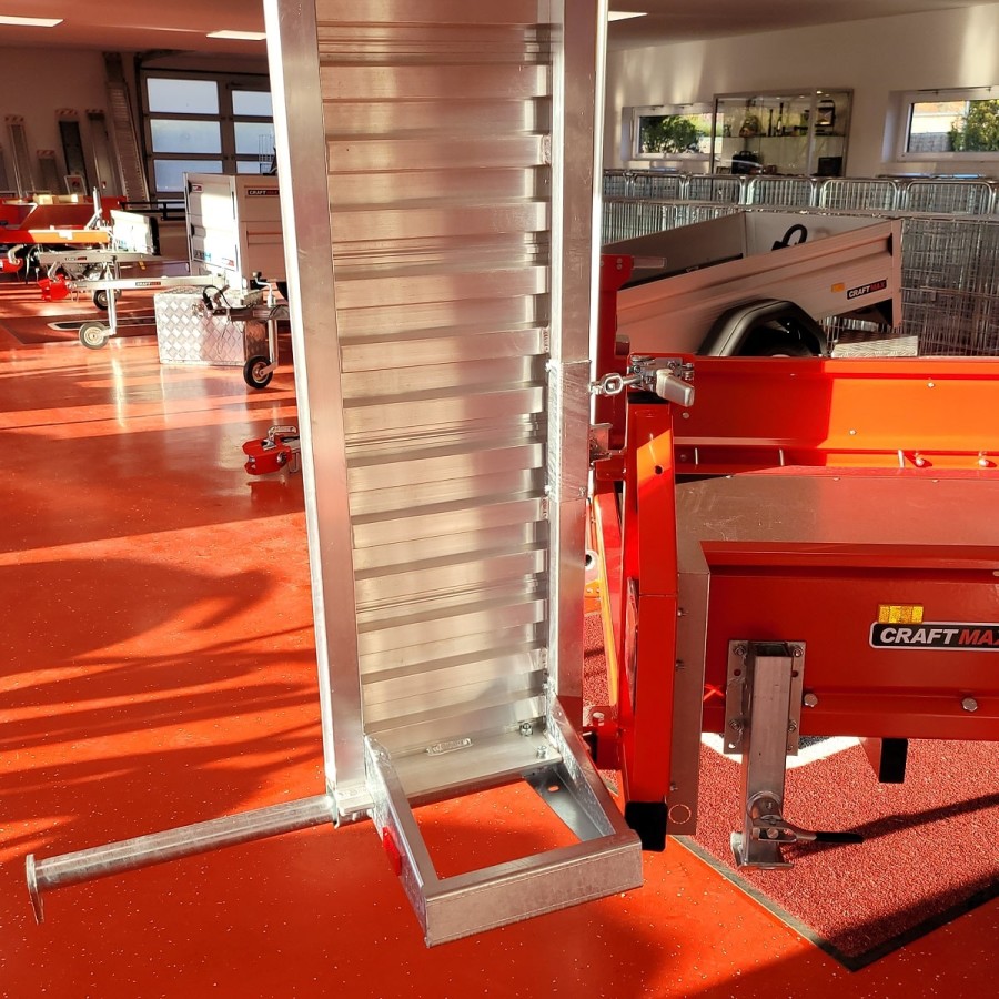 CRAFTMAX-MEGA-Baumaschinentransporter-3000Kg-Schaufelauflage-schwenkbaren-Auffahrrampen-2730kg-Nutzlast-11