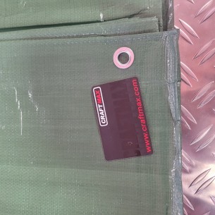 CRAFTMAX-robuste-Abdeckplane-5m-x-6m-mit-Oesen 2