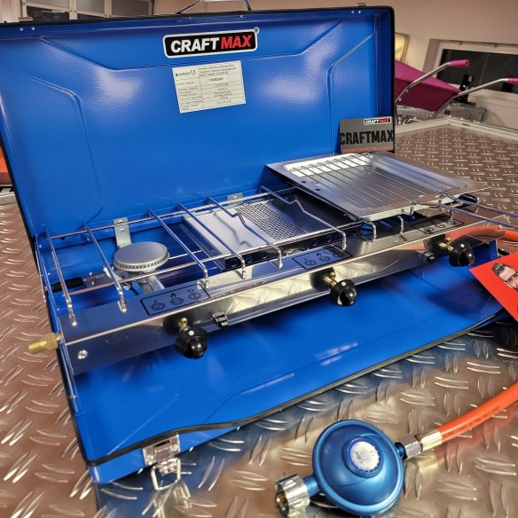 CRAFTMAX-mobiler-Luxus-Edelstahl-Gaskocher-4.5kW-3-flammig-Piezo-Zuendung-zusammenfaltbar-3
