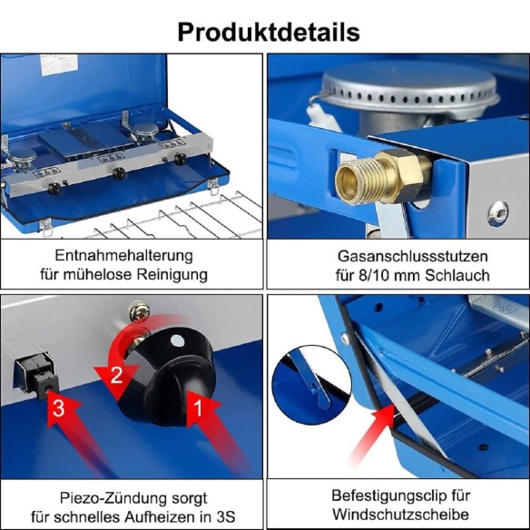 CRAFTMAX-Luxus-mobiler-Gaskocher-3-flammig-Propan-Piezo-Zuendung