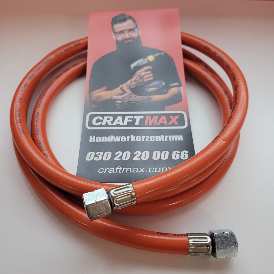 CRAFTMAX-300cm-Gasschlauch