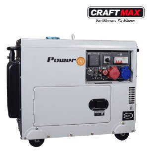 CRAFTMAX-8-kVA-Diesel-Stromaggregat-schallisoliert-400V-230V-12V-Elektrostarter-AVR-Regelung-fahrbar-1