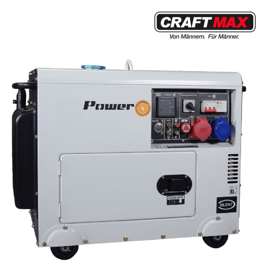 CRAFTMAX-8-kVA-Diesel-Stromaggregat-schallisoliert-400V-230V-12V-Elektrostarter-AVR-Regelung-fahrbar-1