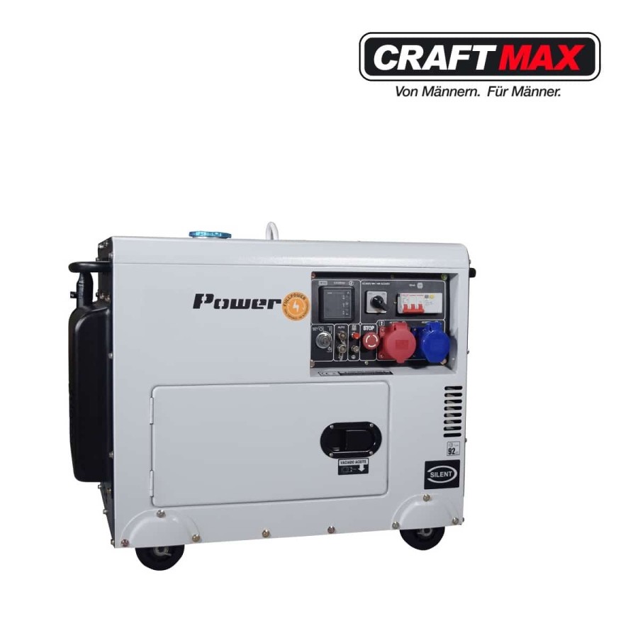 CRAFTMAX-8-kVA-Diesel-Stromaggregat-schallisoliert-400V-230V-12V-Elektrostarter-AVR-Regelung-fahrbar-3
