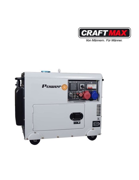 CRAFTMAX-8-kVA-Diesel-Stromaggregat-schallisoliert-400V-230V-12V-Elektrostarter-AVR-Regelung-fahrbar-3