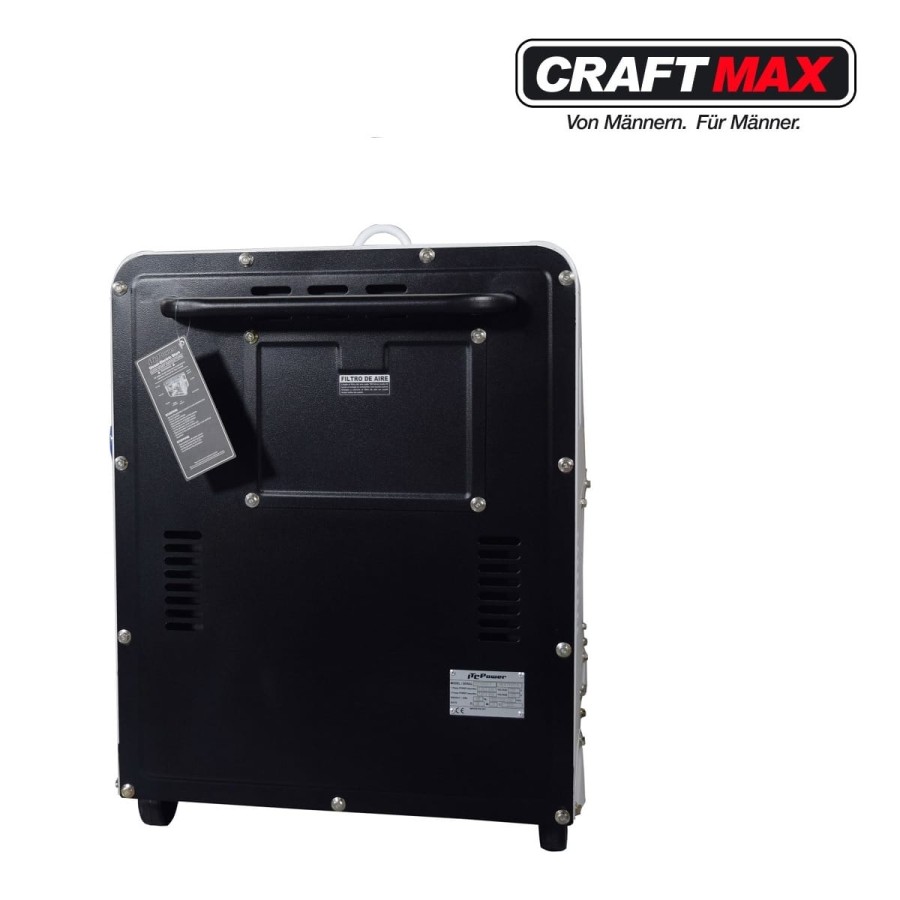 CRAFTMAX-8-kVA-Diesel-Stromaggregat-schallisoliert-400V-230V-12V-Elektrostarter-AVR-Regelung-fahrbar-2