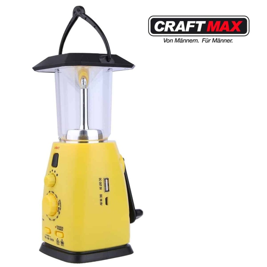 CRAFTMAX-solarstorm-LED-Laterne-AMFM-Radio-Kurbel-Dynamo-Solar-9