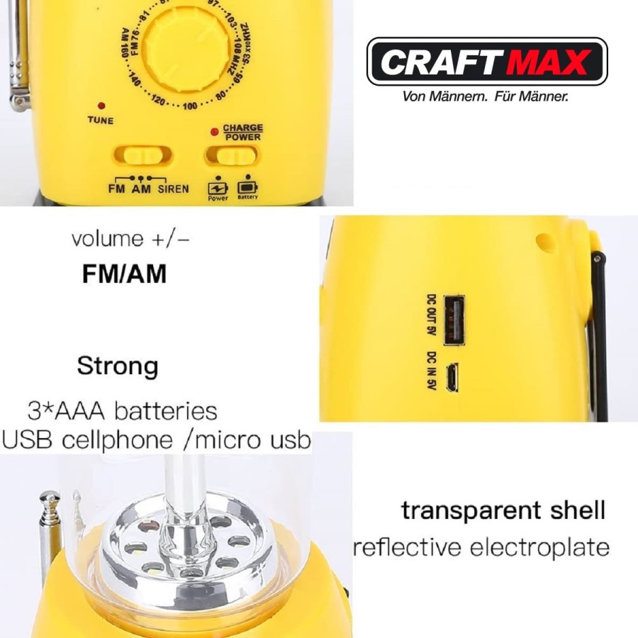 CRAFTMAX-solarstorm-LED-Laterne-AMFM-Radio-Kurbel-Dynamo-Solar-15