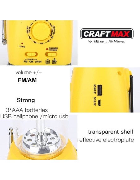CRAFTMAX-solarstorm-LED-Laterne-AMFM-Radio-Kurbel-Dynamo-Solar-15
