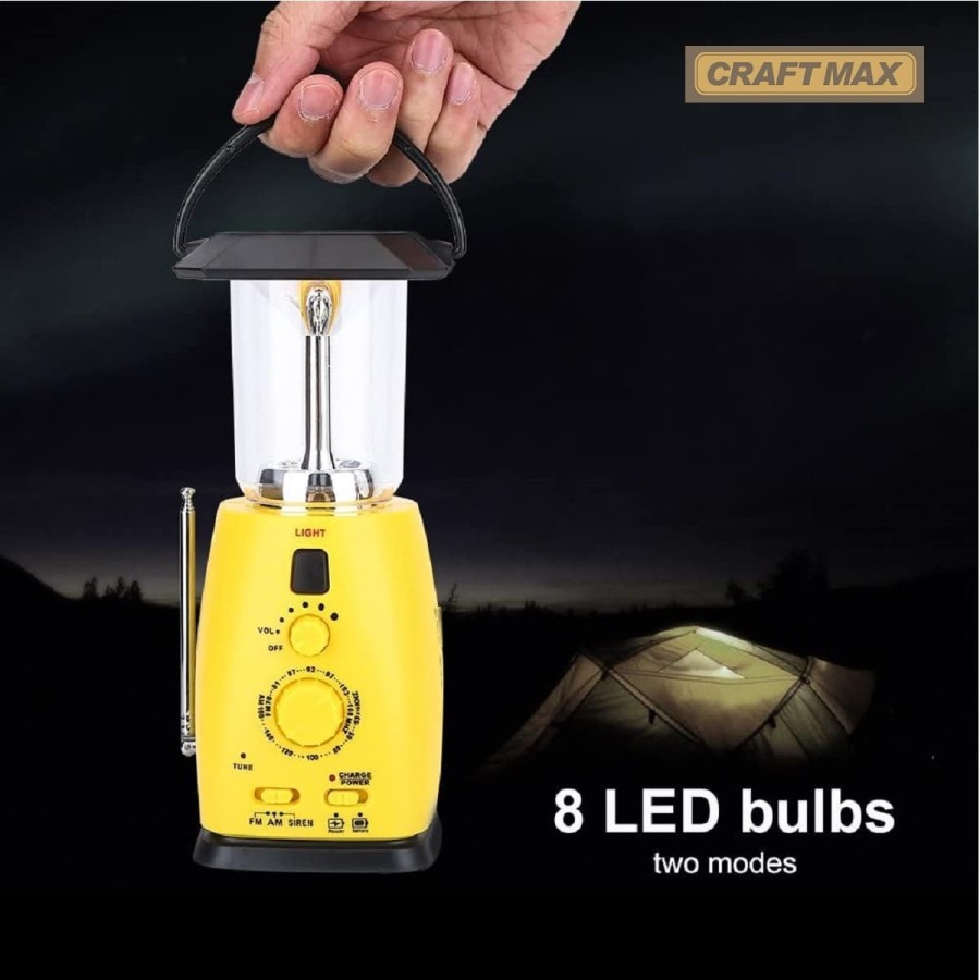 CRAFTMAX-solarstorm-LED-Laterne-AMFM-Radio-Kurbel-Dynamo-Solar-8