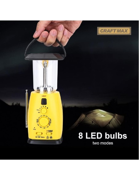 CRAFTMAX-solarstorm-LED-Laterne-AMFM-Radio-Kurbel-Dynamo-Solar-8