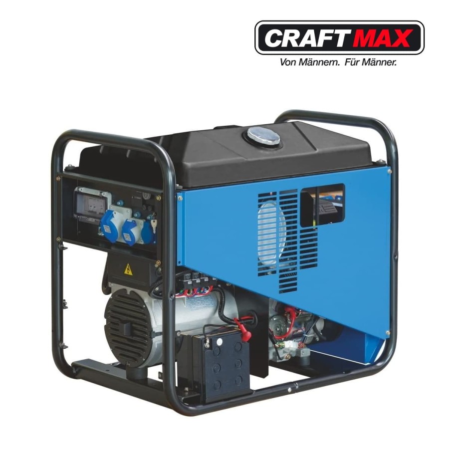 CRAFTMAX-Profi-Inverter-Stromaggregat-103KW-Benzin-luftgekuehlter-KOHLER-Motor-SDMO