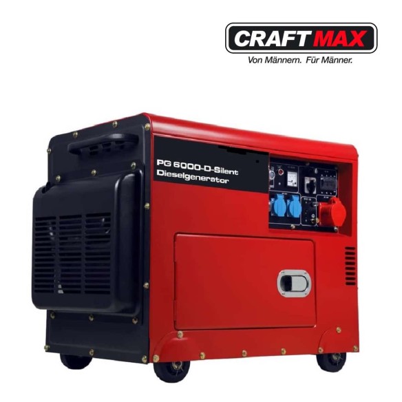 CRAFTMAX-fahrbares-63KW-Diesel-Stromaggregat-schallisoliert-400V-230V-12V-2