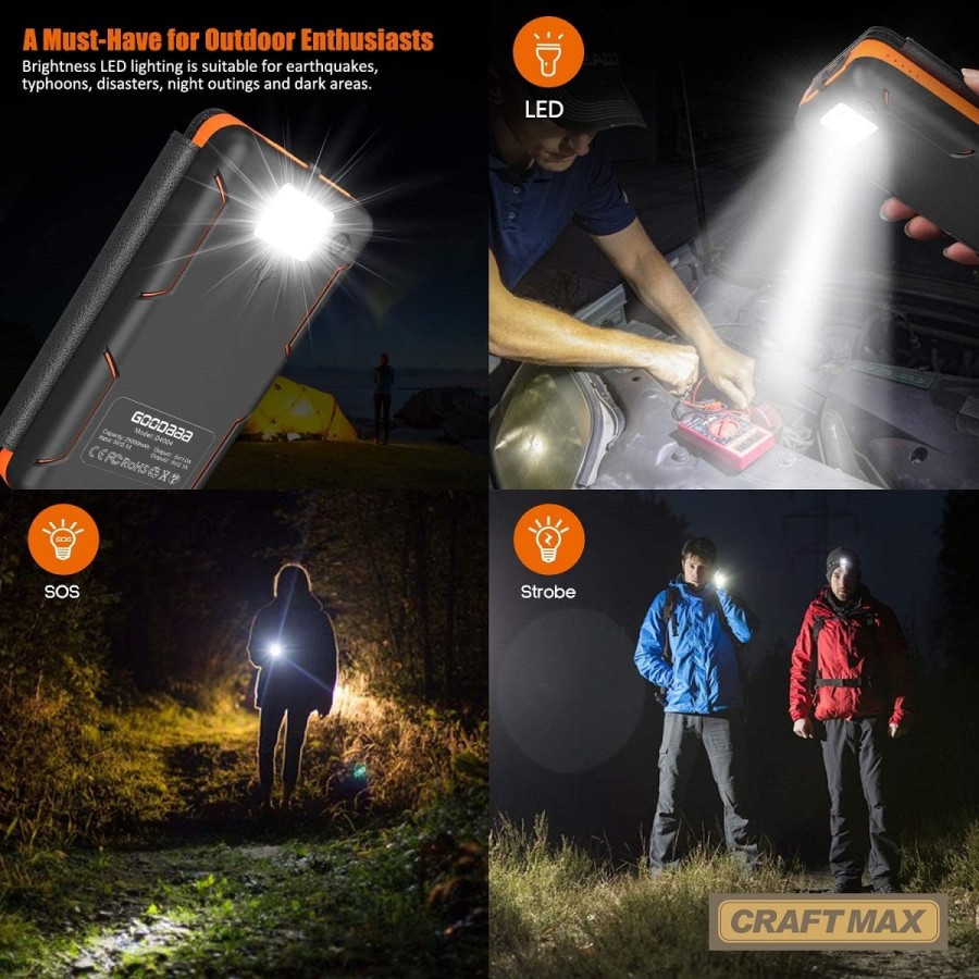 CRAFTMAX-Solar-Powerbank-25.000mAh-Ladegeraet-fuer-Smartphones-2